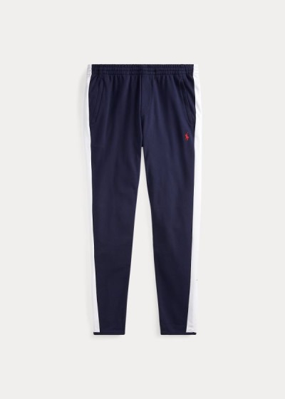 Pantalones De Chándal Polo Ralph Lauren Hombre Azul Marino - Cotton Interlock - RHVZI5096